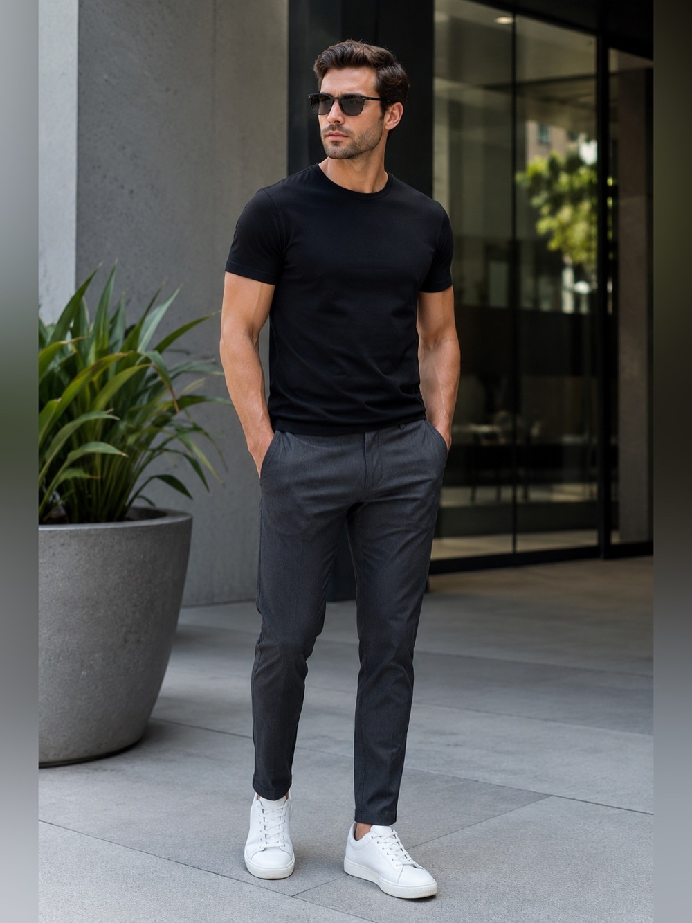 lululemon Commission Pant Men’s 34x30 Slim Taper Stretch Gray Chino Golf